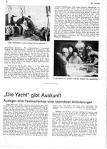 Auskunft, "Die Yacht" gibt ("Liebe "Yacht"...)