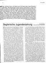 Seglerische Jugenderziehung