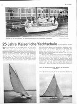 Kaiserliche Yachtschule, 25 Jahre