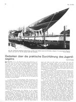 Jugendsegelns, Gedanken über die praktische Durchführung des