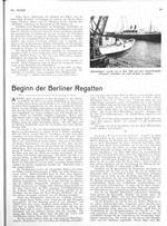 Beginn der Berliner Regatten