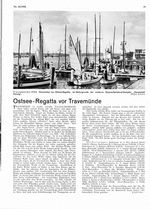 Travemünde, Ostsee-Regatta vor