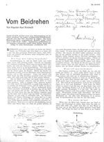 Beidrehen, Vom