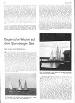 Bayerische Woche auf dem Starnberger See