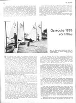 Ostwoche 1935 vor Pillau