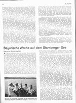 Bayerische Woche auf dem Starnberger See