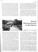 Scharfe Motorbootsrennen vor Bad Saarow