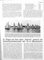 Verbandsmeisterschaft der 15-m²-Wanderjollen