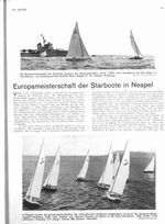 Europameisterschaft der Starboote in Neapel