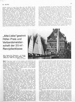 Höfer-Preis und Verbandsmeisterschaft der 20-m²-Rennjollenklasse