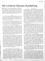 Olympia-Ausstellung, Die Londoner