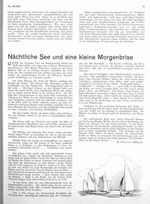 Nächtliche See und eine kleine Morgenbrise