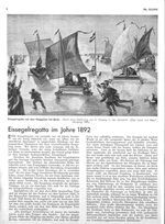 Eissegelregatta im Jahre 1892
