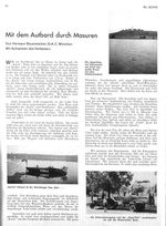 Mit dem Autbord durch Masuren
