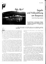 Bosporus, Segeln und Volkszählung am
