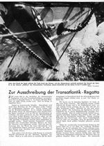 Atlantikregatta, Zur Ausscheidung der