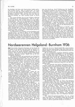 Nordseerennen Helgoland-Burnham 1936