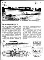 14-m-Motorkreuzer (Yachtwerft Claus Engelbrecht)