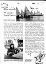 Eissegel-Woche, X. Internationale und VIII. Deutsche