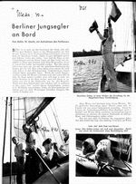 Jungsegler an Bord, Berliner