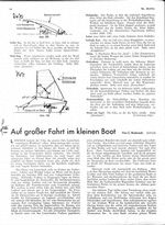Auf großer Fahrt im kleinen Boot