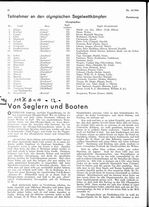 Von Seglern und Booten