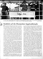 Rückblick auf die Olympischen Segelwettkämpfe