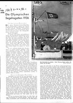 Olympischen Segelregatten 1936, Die