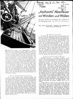 "Aschantis" Abenteuer mit Winden und Walen