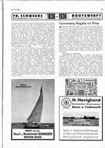 Tannenberg-Regatta vor Pillau