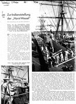 "Horst Wessel", Zur Indienststellung der
