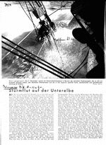 Sturmflut auf der Unterelbe