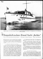 21,5-m-Doppelschrauben-Diesel-Yacht "Balder"