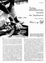 Gesundheitliche Vorteile des Segelsports