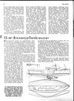 15-m²-Binnenjollenkreuzer (A. Tiller)
