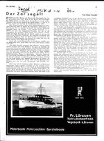Der Zar segelt