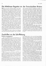 Mittelmeer-Regatten an der französischen Riviera