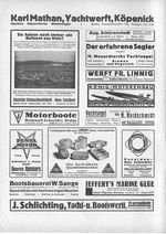 Pokalwettfahrten auf dem Müggelsee, Berichtigung in der Ausschreibung