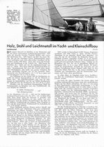 Holz, Stahl und Leichtmetall