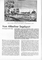 Alt-Berliner Segelsport