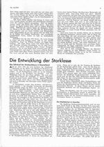 Starklasse, Entwicklung der