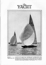 Berliner Segelwoche 1937 (Photo: Hohmann)