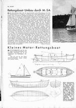 Rettungsboot-Umbau durch Marine-S.A.