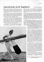 Lebensfreude und Segelsport