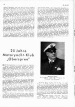 Motoryacht-Club "Oberspree" 25 Jahre