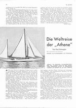 "Athene", Die Weltreise der