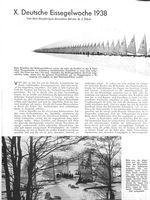 10. Deutsche Eissegelwoche 1938