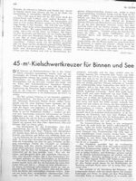 45-m²-Kielschwertkreuzer für Binnen und See (C.Martens)