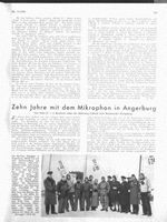 Mikrophon in Angerburg, Zehn Jahre mit dem