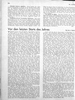 Starts, Vor den letzten